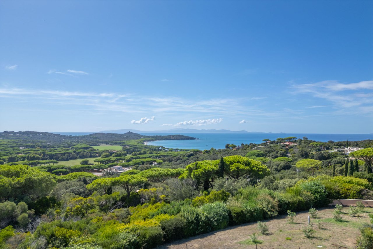 Villa with sea View in Punta Ala in Maremma Toscana