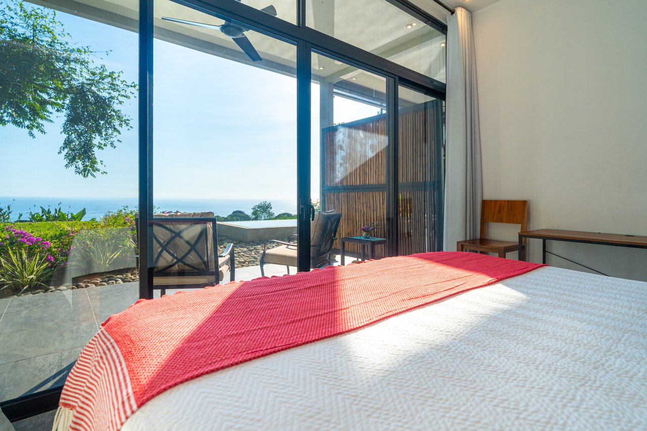Private Oceanview Sanctuary Above Uvita's Iconic Whales Tail, 3 Bed, 3 Bath  