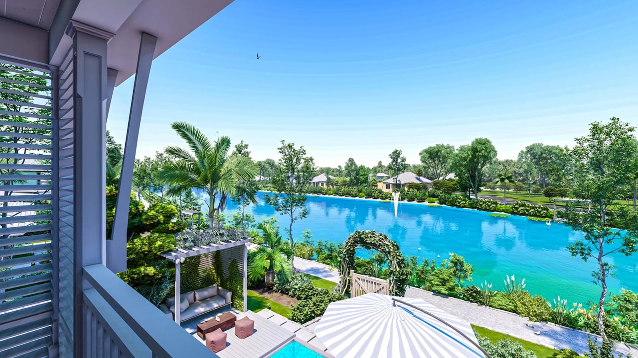 4 Bedroom Two Story Villa In Winsdor Lakes 