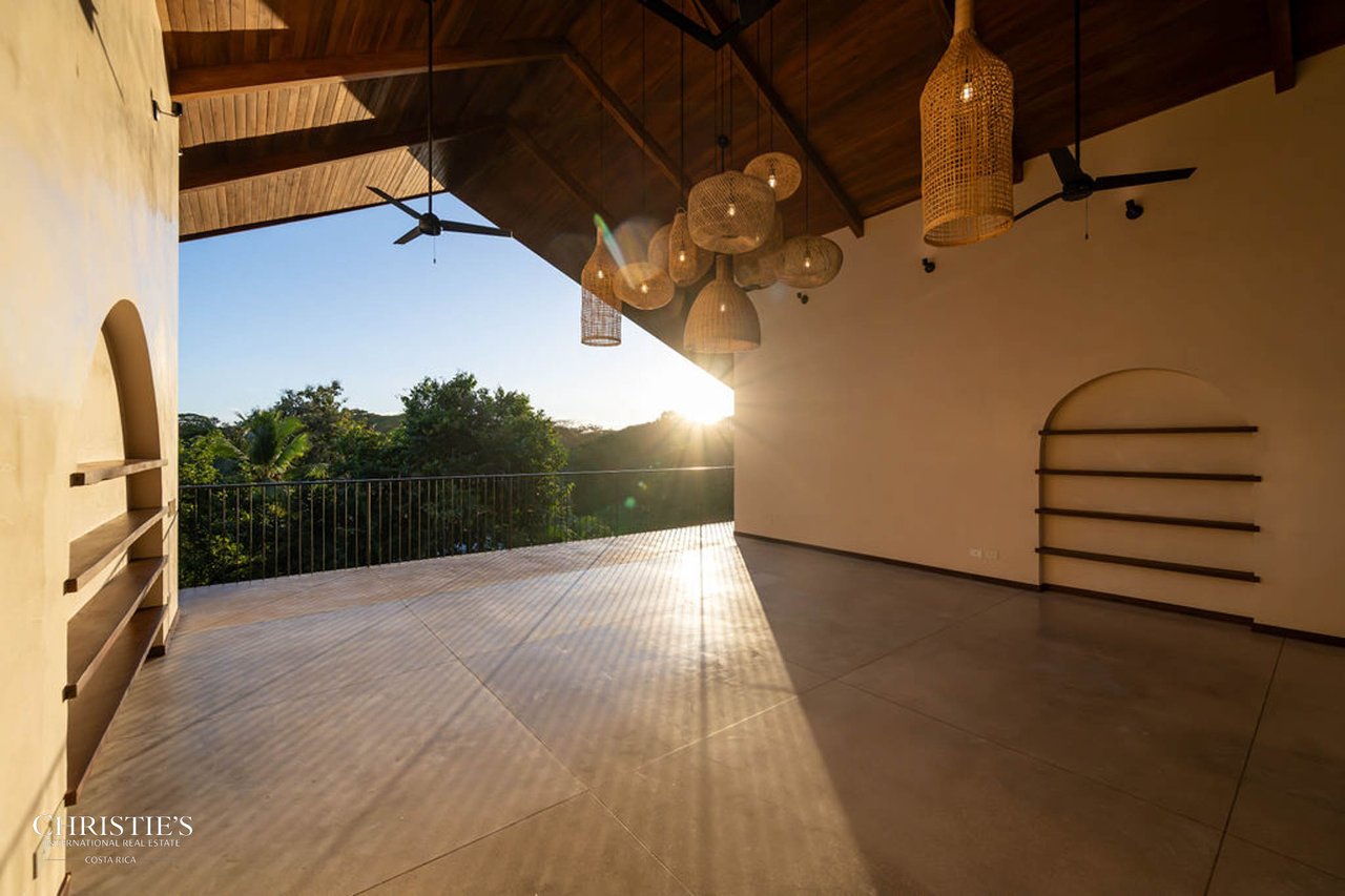Luxury A-Frame Villa Steps from Playa Hermosa Surf, Santa Teresa