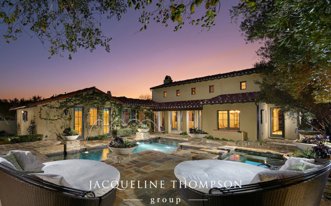 Just Sold Rare, Single-Story Shady Canyon Mediterranean-Style Estate in Irvine