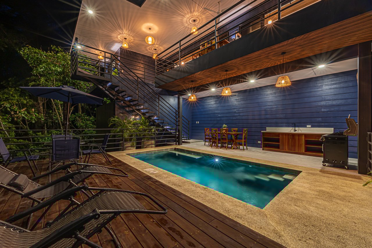 Villa del Altamonte, Best Ocean View Home in the Hills of Uvita.