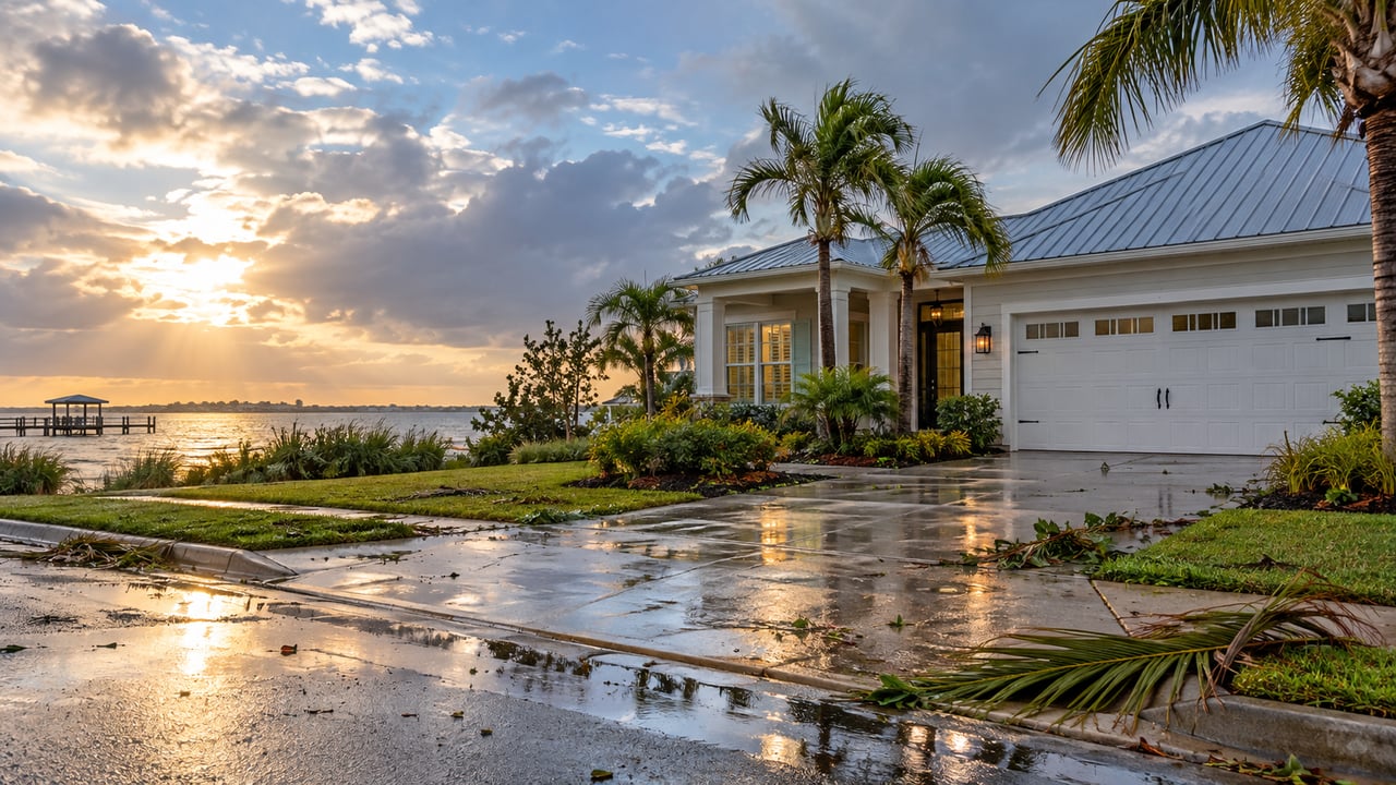 Pensacola Home After Hurricane