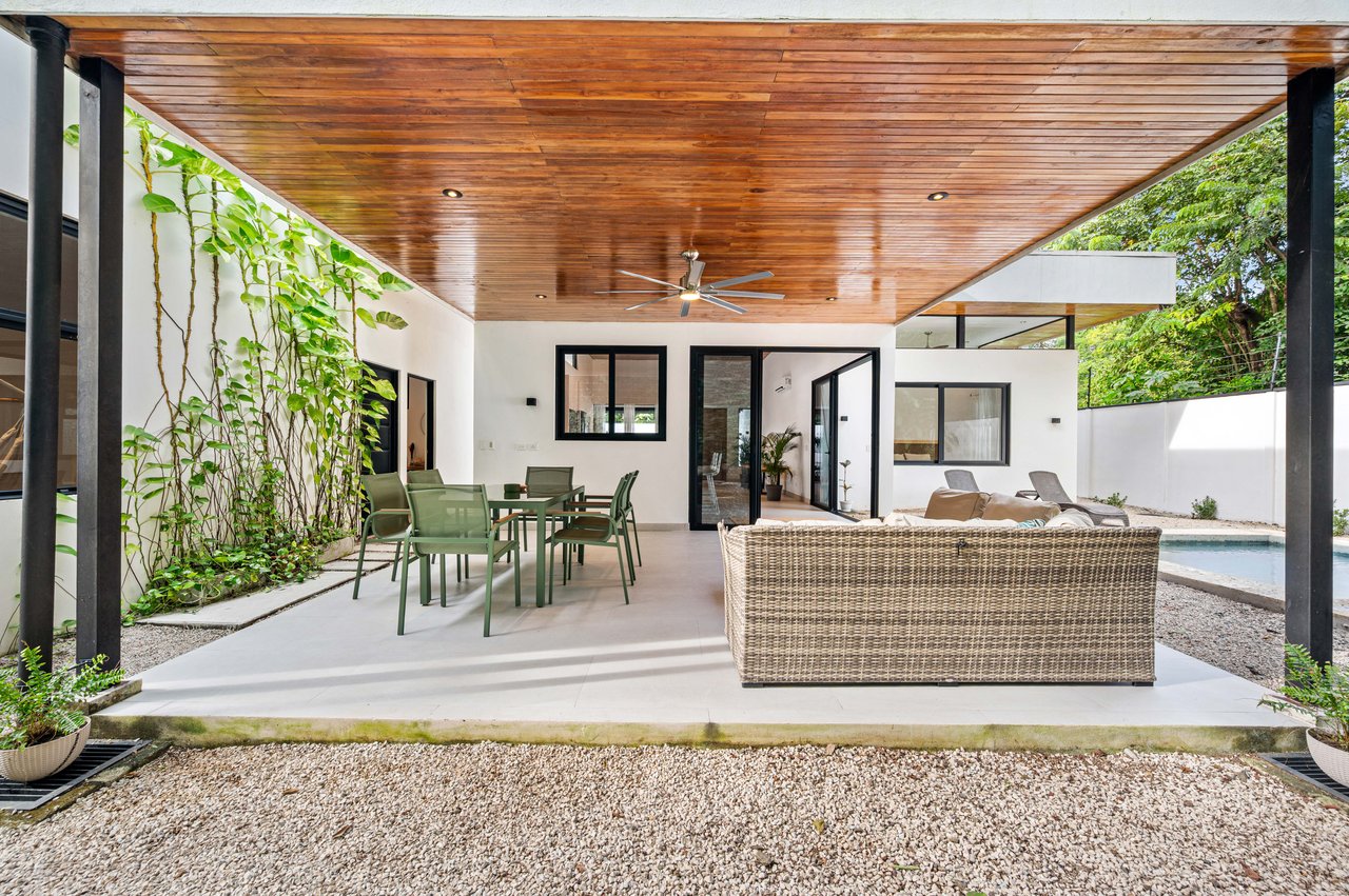Casa Nala | Stylish Coastal Home With Pool & Privacy Just 600m From Potrero Beach