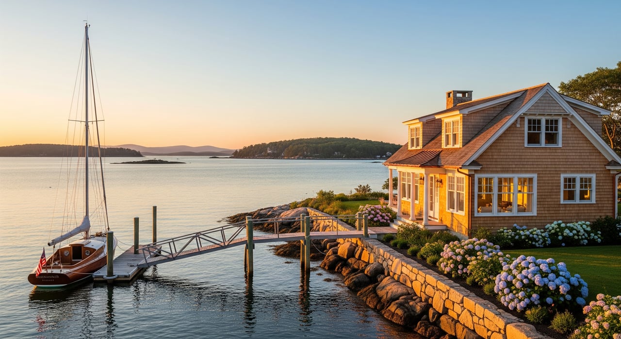 Harborfront Living In Camden: Everyday Luxury On Penobscot Bay