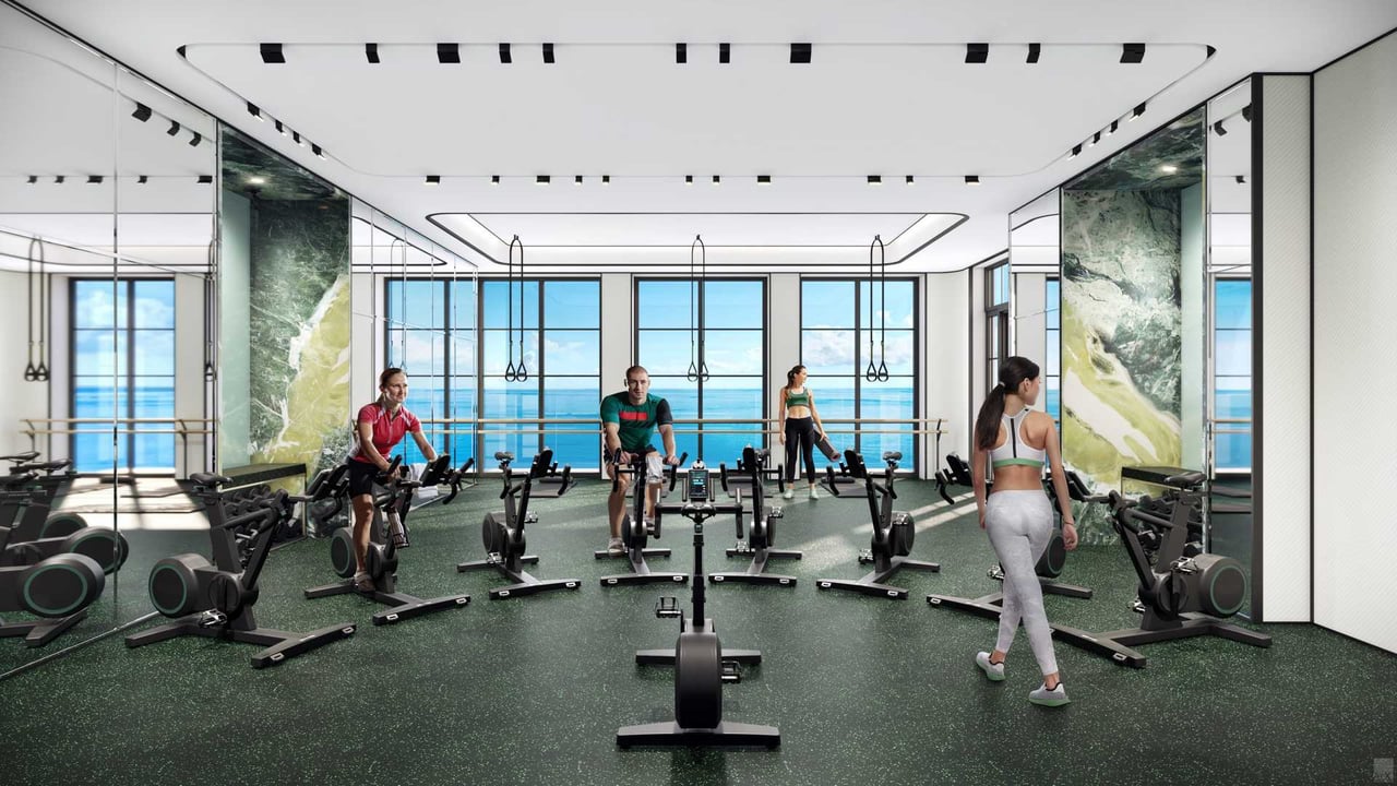 The Estates at Acqualina gym fitness 