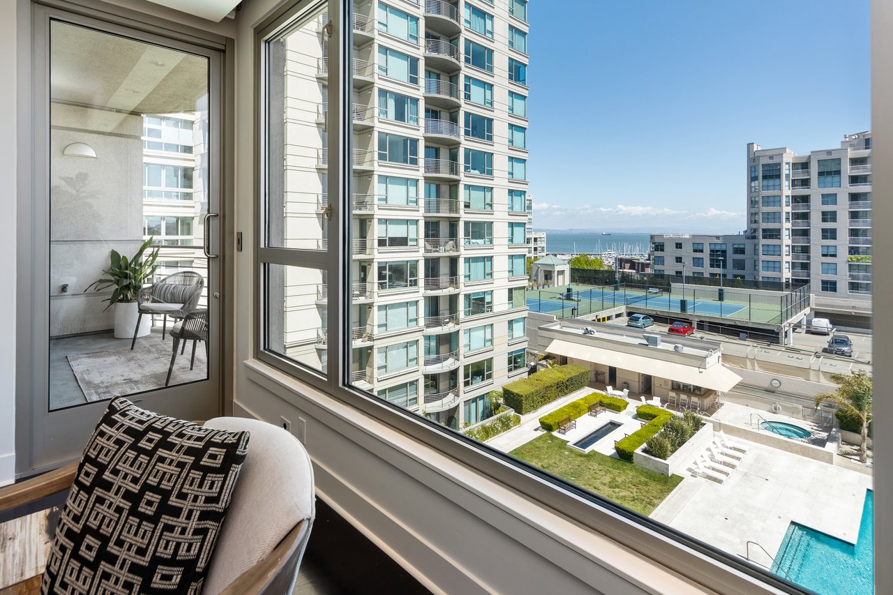 Pool & Bay Views at The Brannan