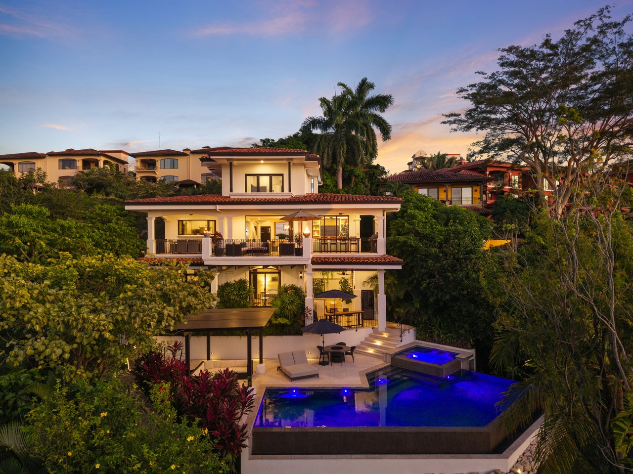 Villa Melina | Reserva Conchal Stunning Ocean and Golf course views