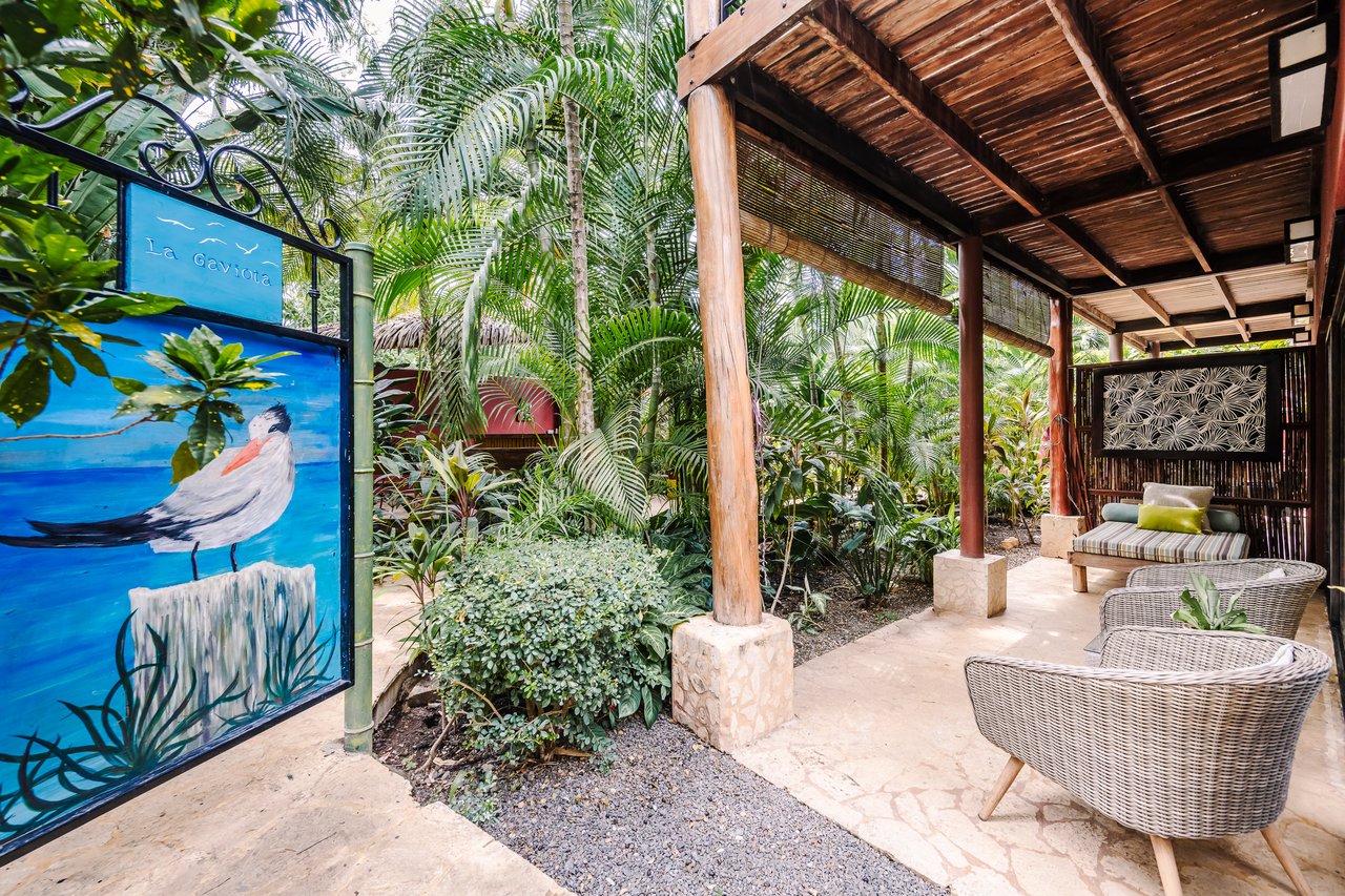 La Gaviota #2 | Stef Surf 2BR Villa Steps from Playa Potrero