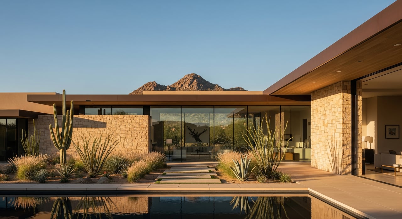 Desert Contemporary Architecture In Scottsdale Explained