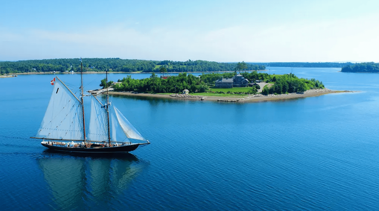You Can Land Your Helicopter at This $8.3 Million Private Island in Nova Scotia