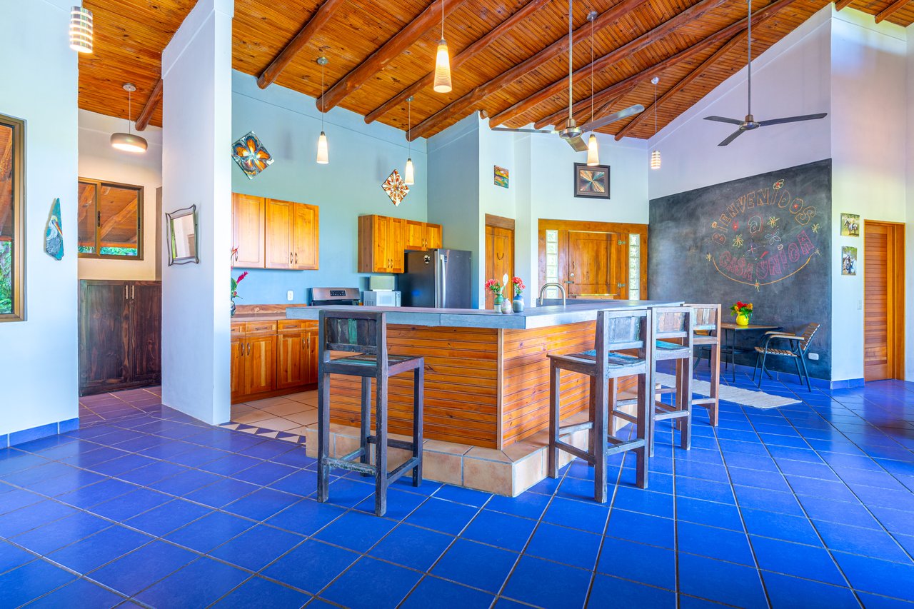 Casa Única - Ocean View Oasis with Commercial Potential in the Heart of Uvita