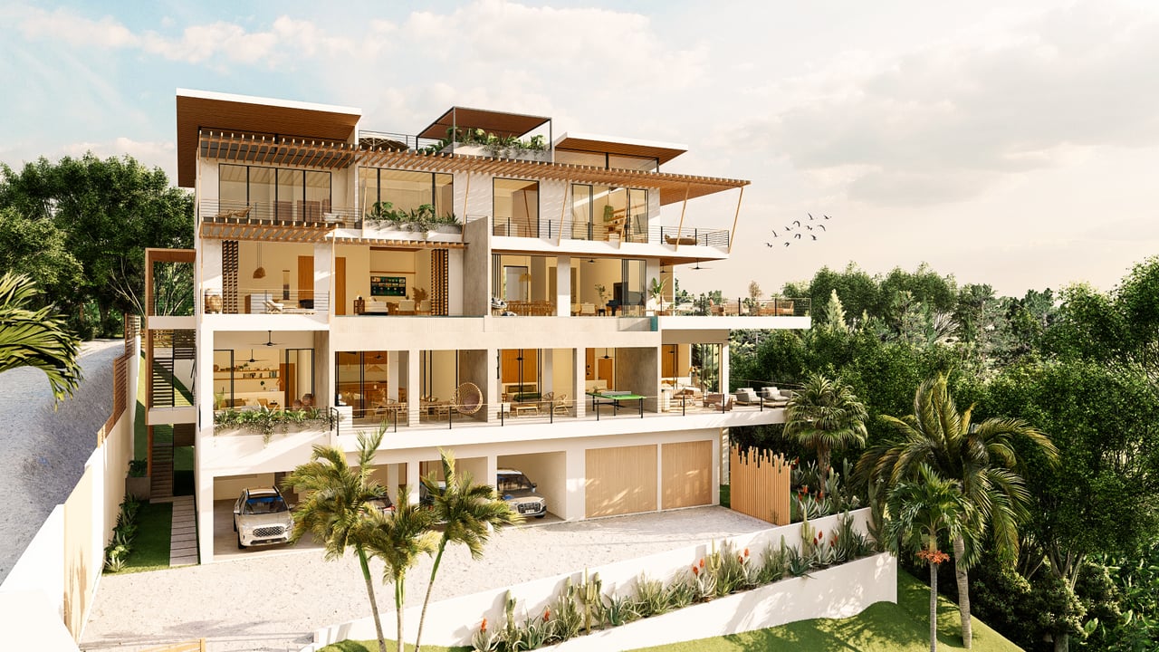 Villa Terraza Lot | Ocean View Opportunity in Tamarindo with Water and Power Already in Place