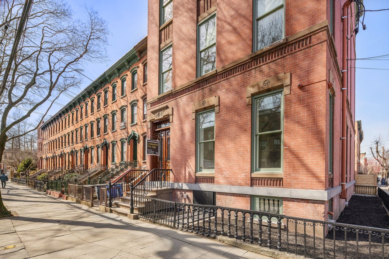 Gorgeous renovated brownstone unit in historic Jersey City neighborhood listed for $3.1M