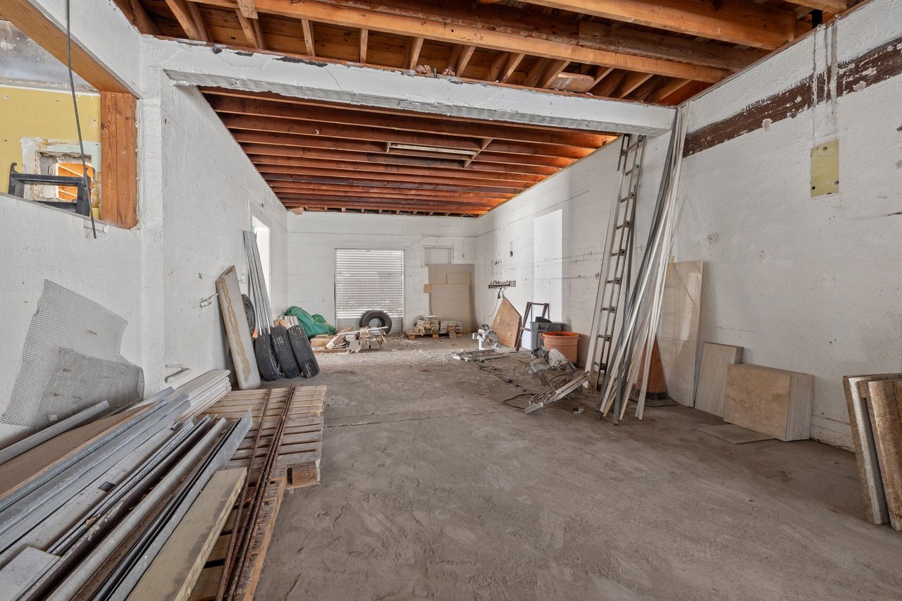 Warehouse, retail, multifamily property