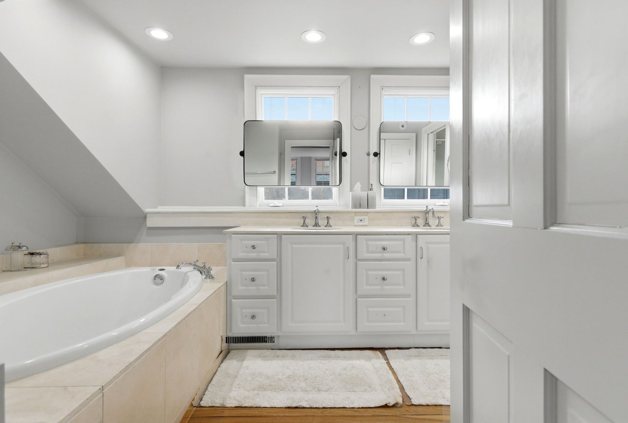 A Single Family on The Flat of The Hill