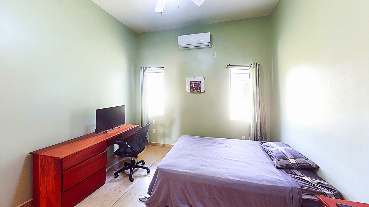 Waterview Villa steps away from 9 hole golf course and the Caribbean Sea