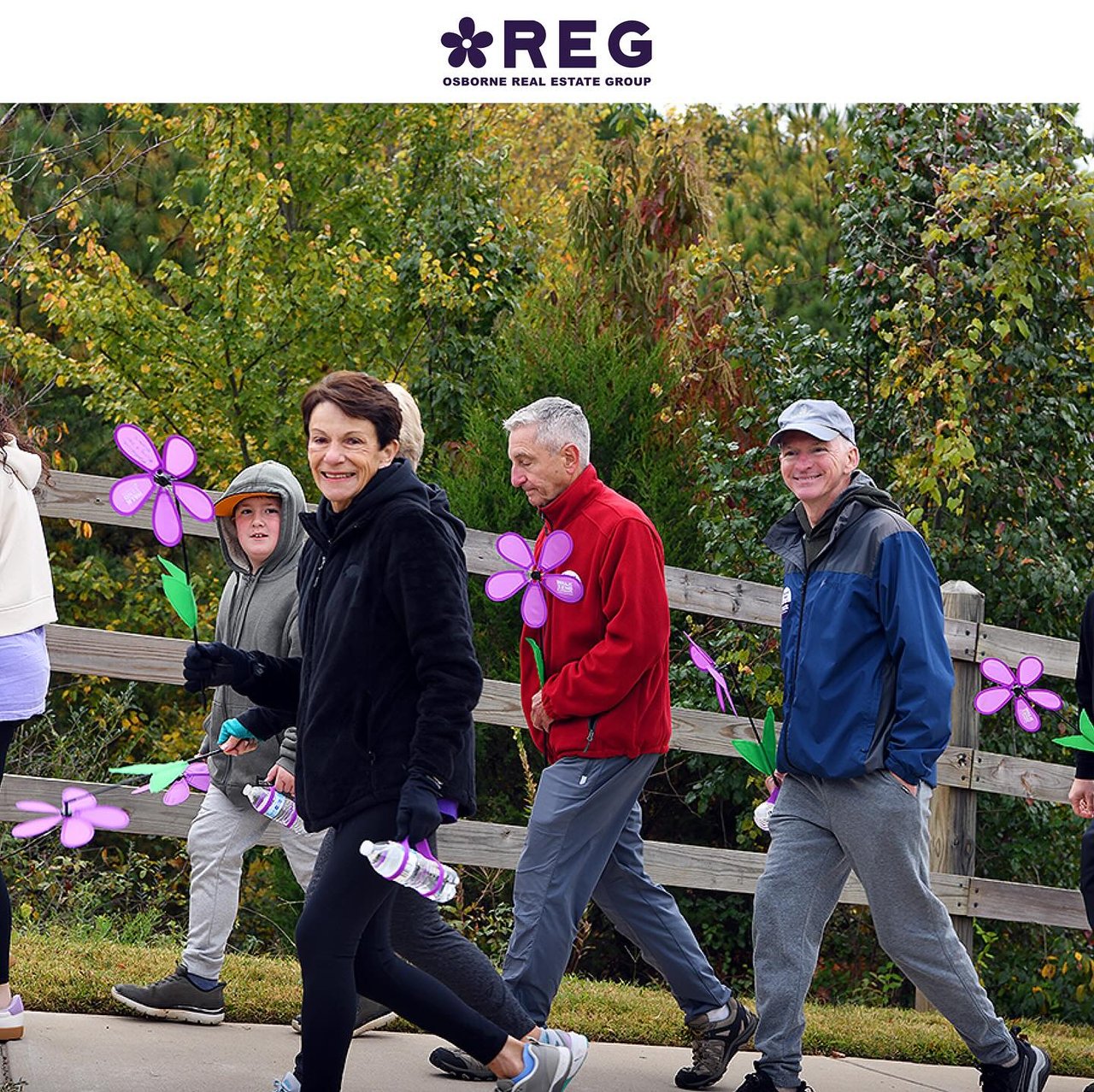 Osborne Real Estate Group Raises $5,890 for Alzheimer’s