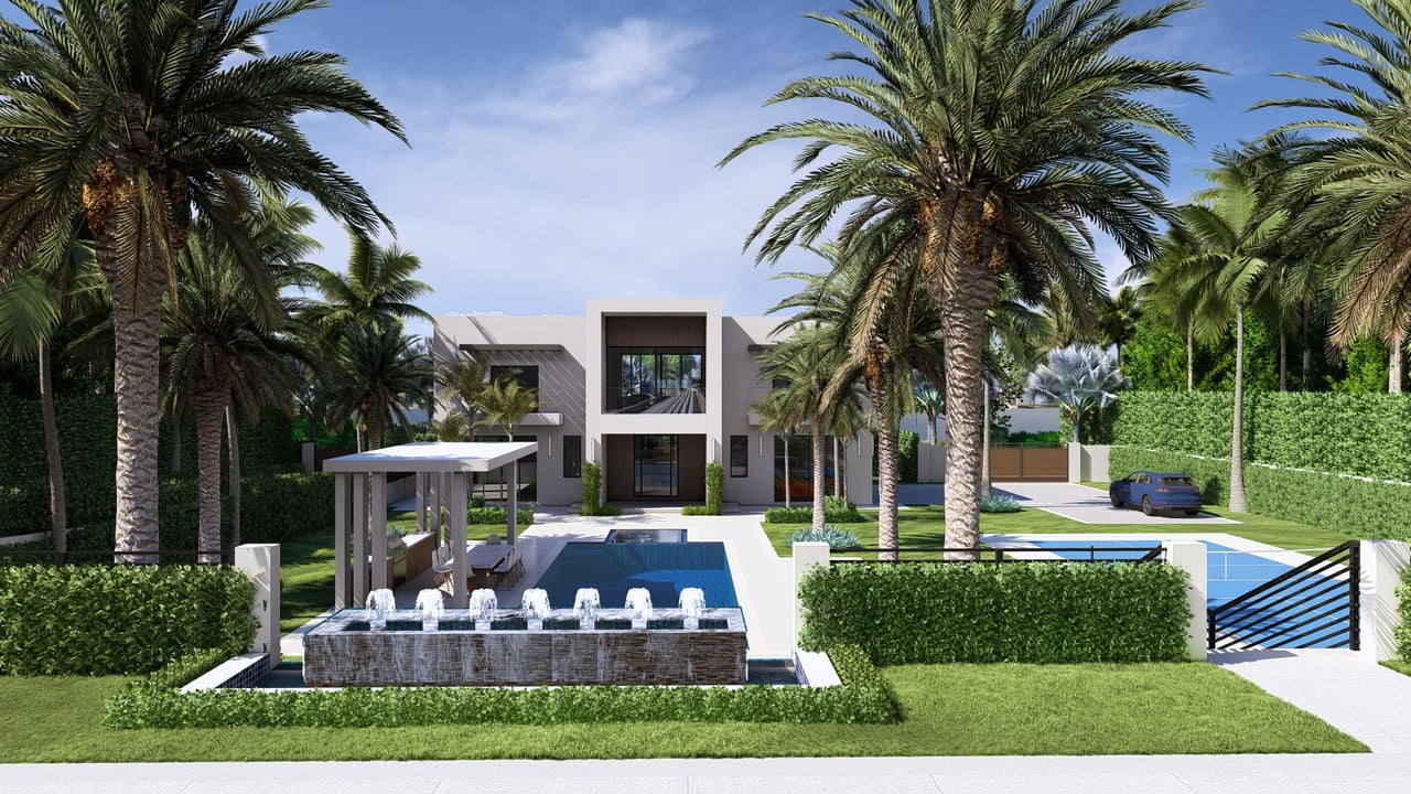 Modern Ocean-To-Lake New Construction