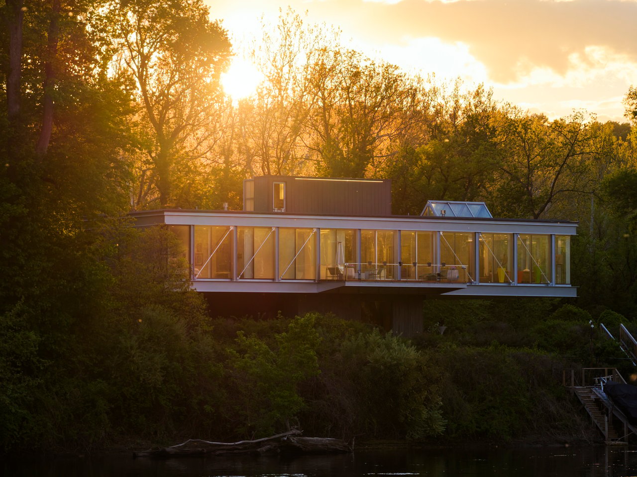 Riverscape: An Exceptional Luxury Riverfront Home in New Hope, PA | B&B Luxury Properties