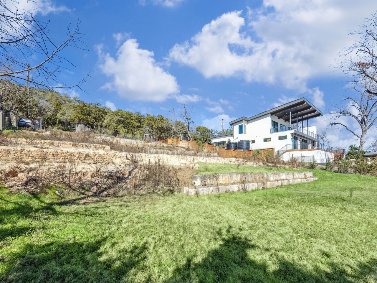 Shovel-Ready Lake Austin Lot with Permitted Plans + Double-Slip Dock