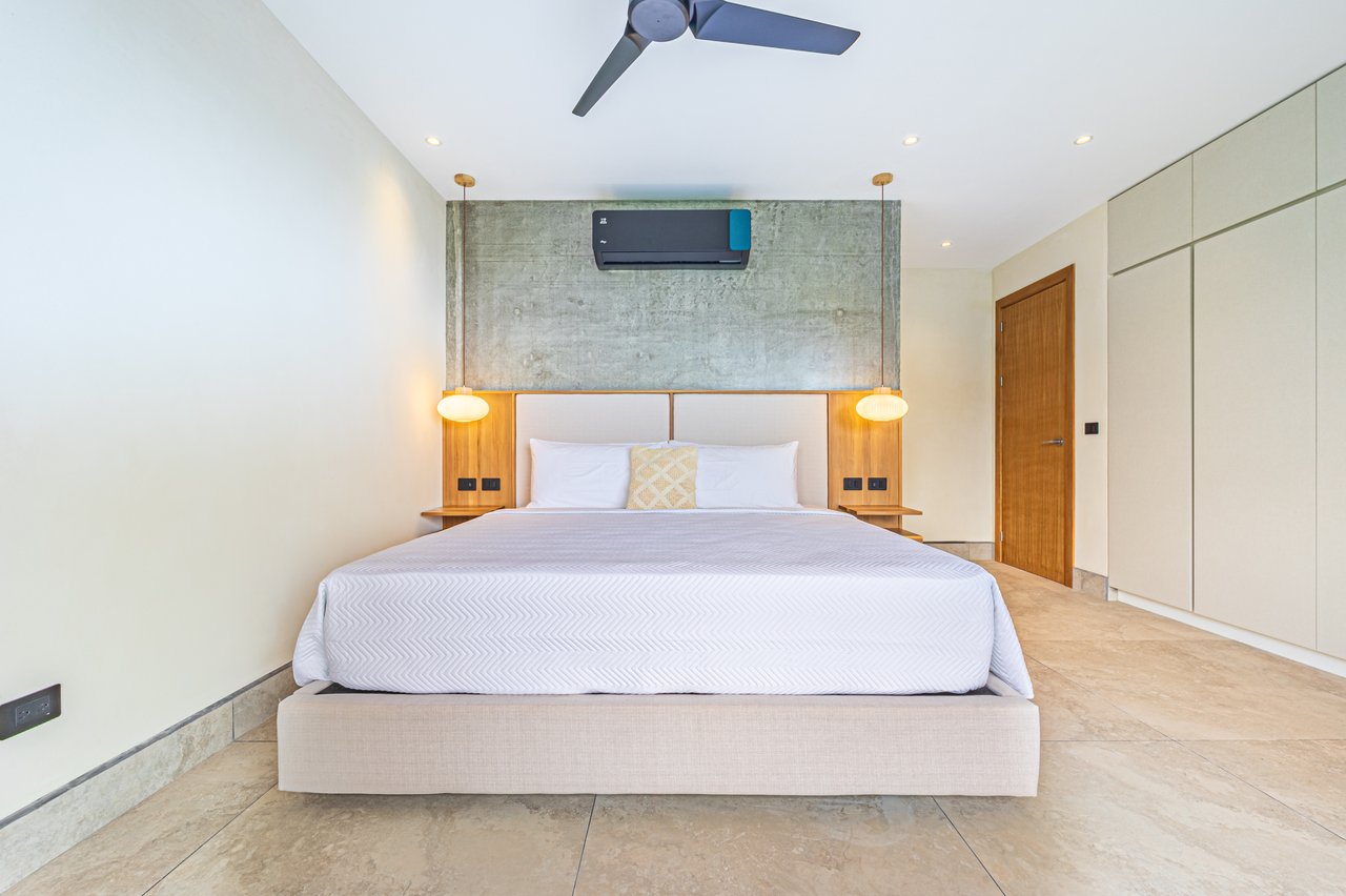 New contemporary tropical villa boasts with a movie theater and views of the iconic whale’s tail