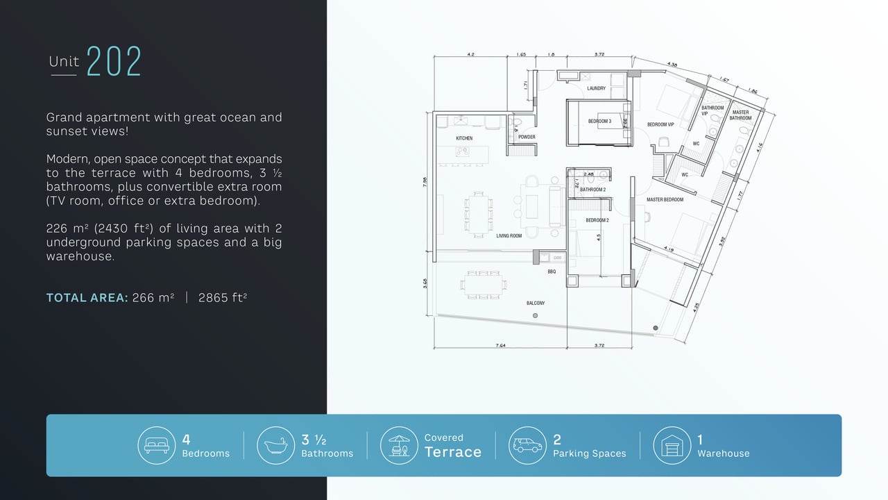 Tamarindo 360, Unit 202 | Luxury Ocean-View Condo with Sunset Terrace, Pool & Prime Location
