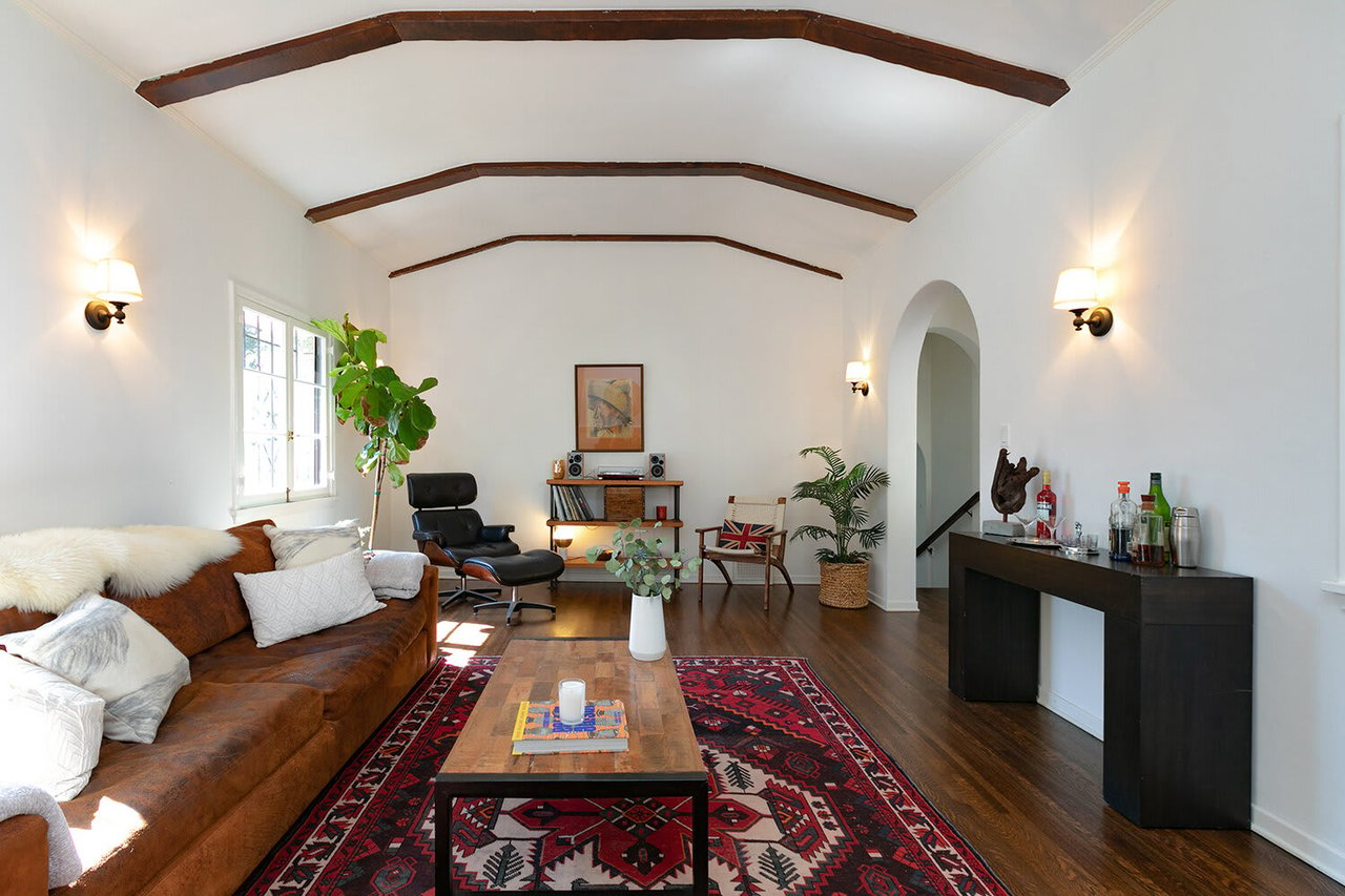 A Special Spanish Bungalow Nestled in the Franklin Hills