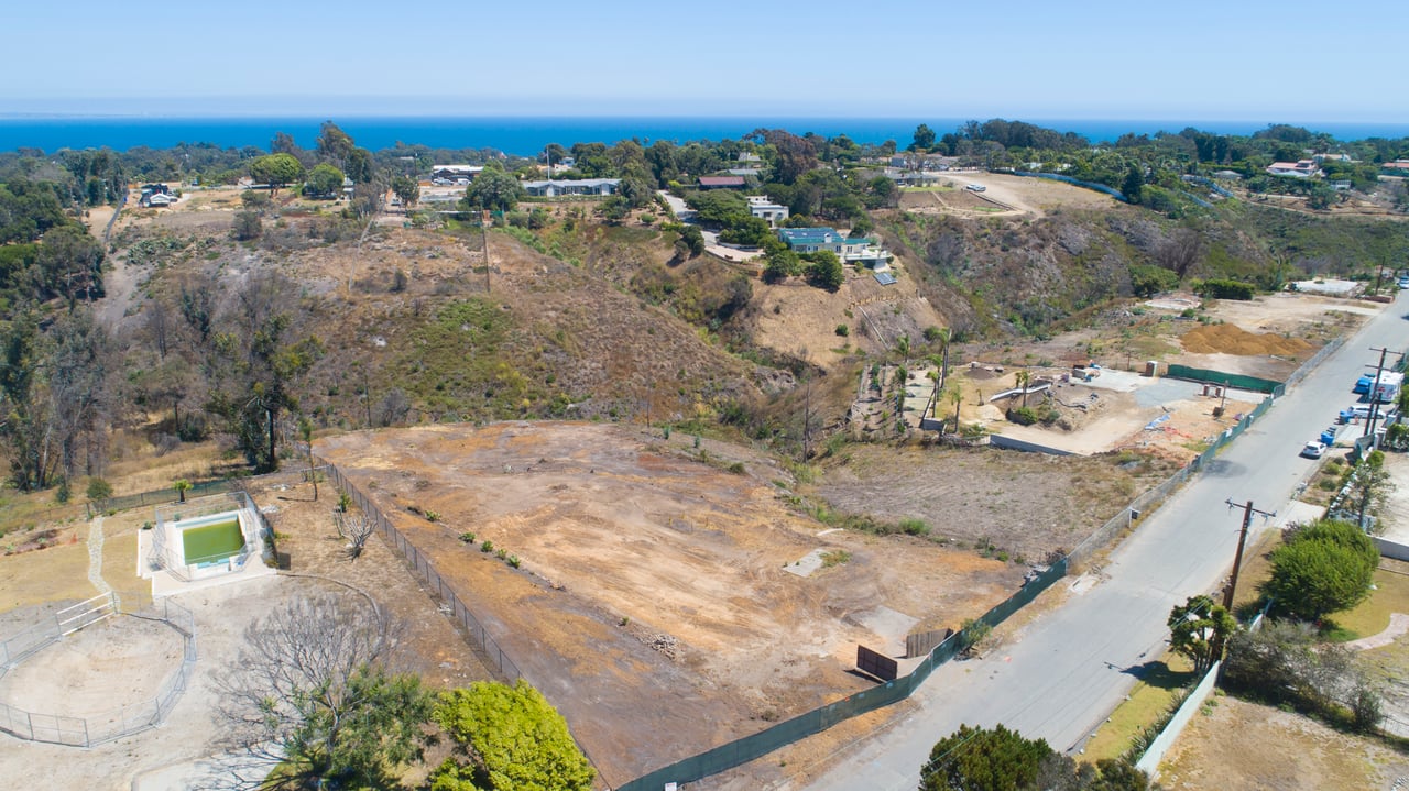 Point Dume Fire Rebuild Lot