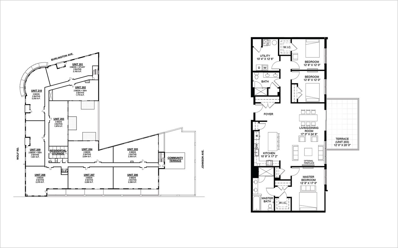 hottest new building in the area | 4441 Wolf Road Unit 203