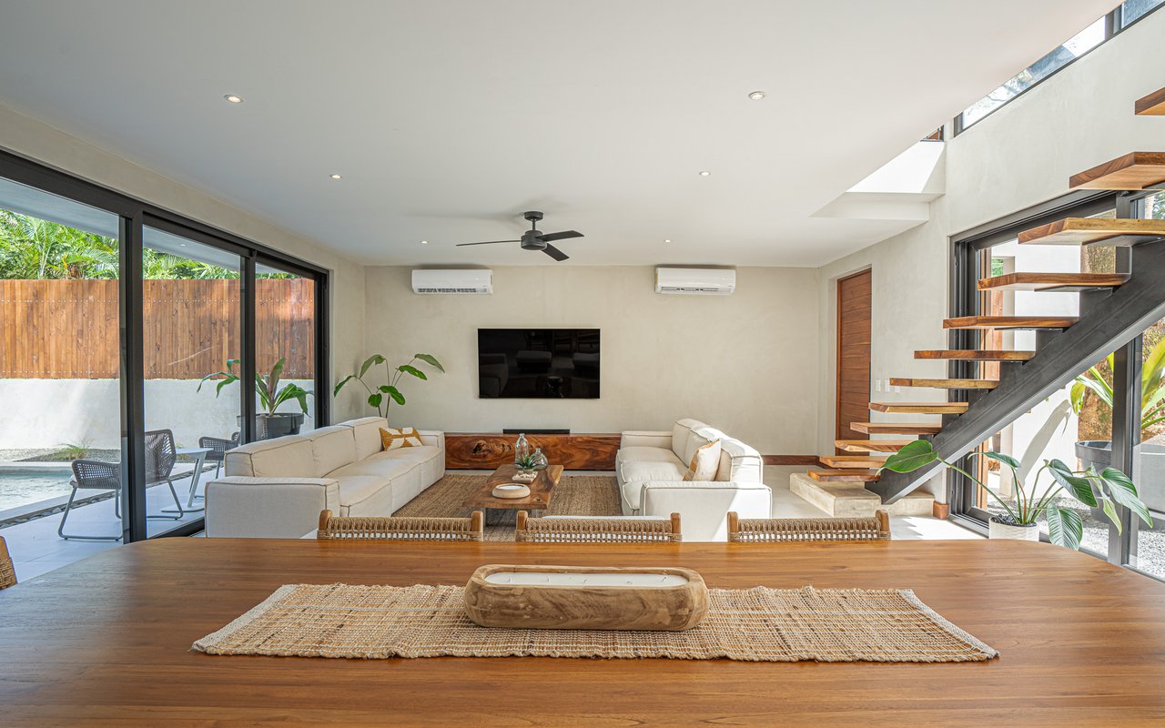 Casa Ko | Tropical Modern 4BR Retreat in Tamarindo with Exclusive Beach Club Membership