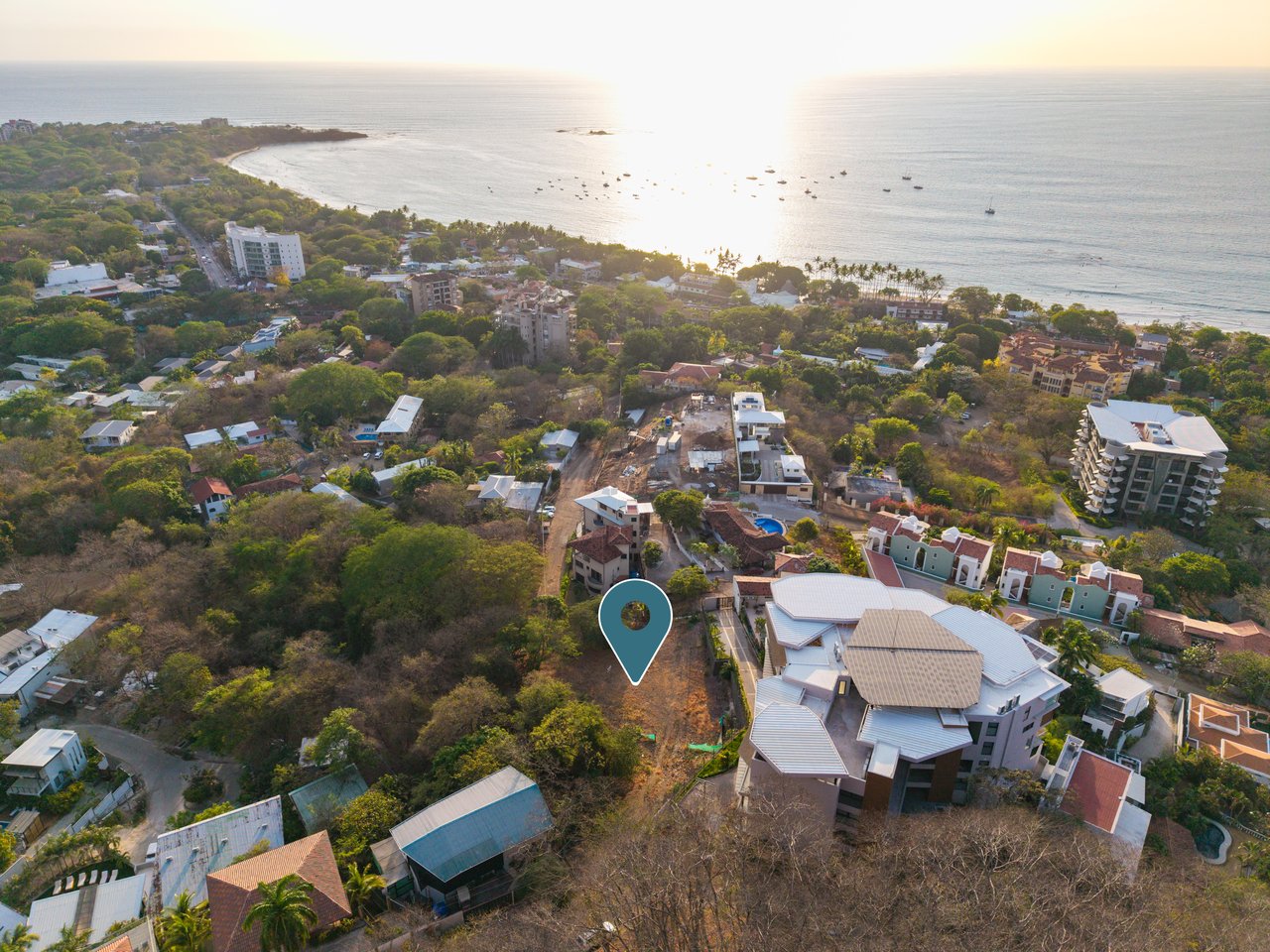 Villa Terraza Lot | Ocean View Opportunity in Tamarindo with Water and Power Already in Place