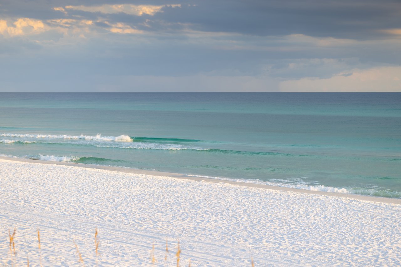View of Inlet Beach in the Fall.