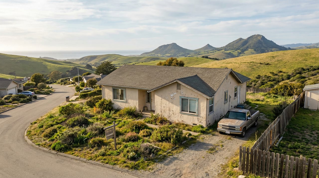 Fixer-upper home investment opportunity on the Central Coast