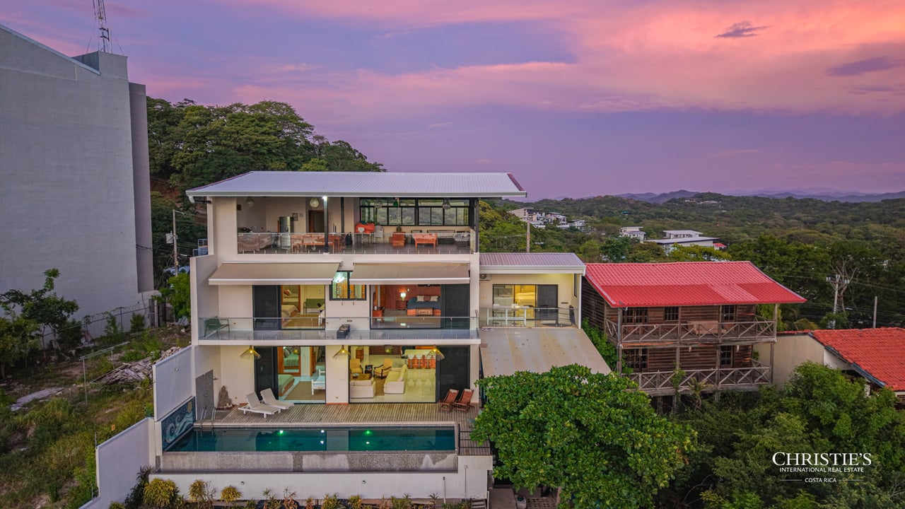 Exceptional Ocean View Residence in Tamarindo Hills 