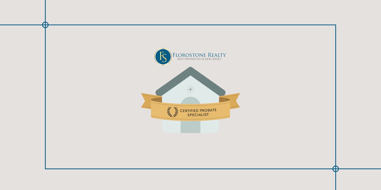 House with Certified Probate Specialist ribbon badge | Florostone Realty