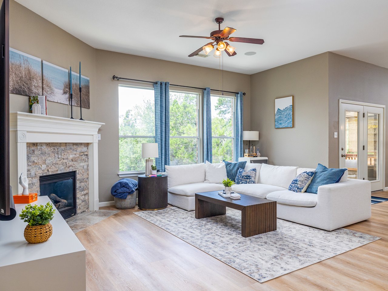 Greenbelt Retreat w/ Pool + Spa | Updated Single-Story in Canyon Creek