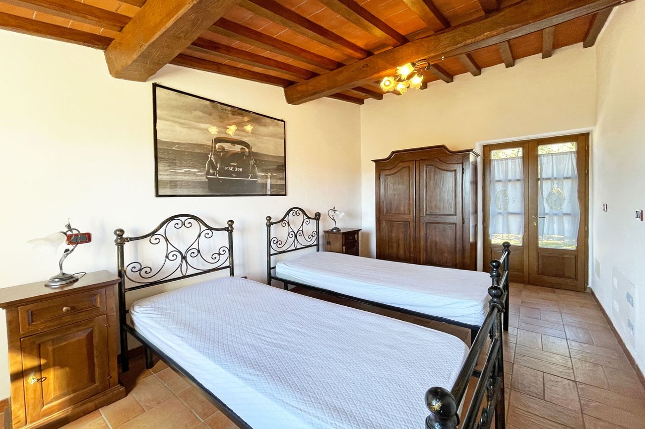 A Charming Stone Farmhouse for Sale in Radicofani