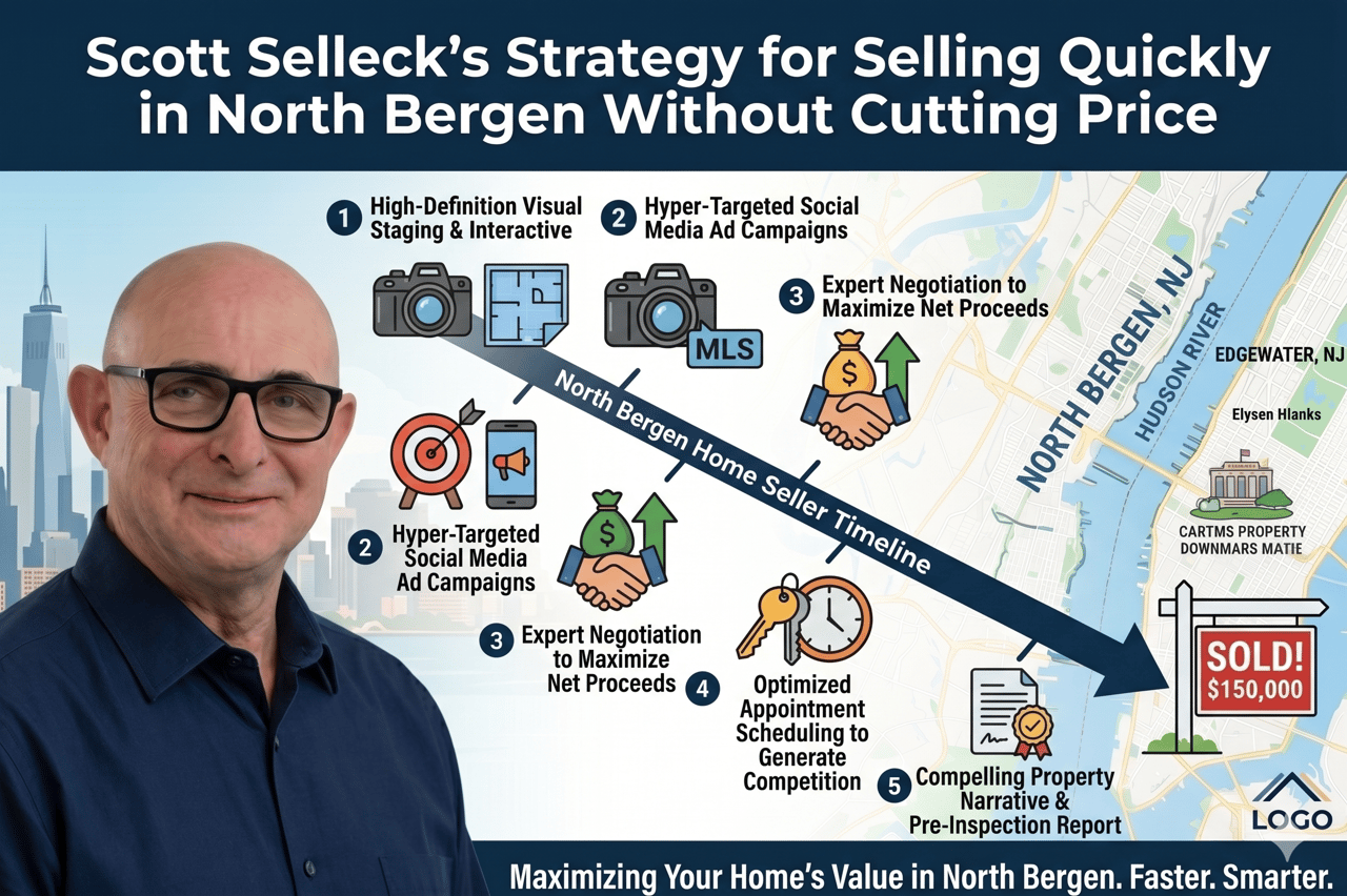 Scott Selleck's Strategy for Selling Quickly in North Bergen Without Cutting Price