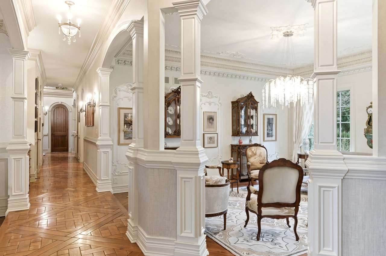 French Country Manor Home
