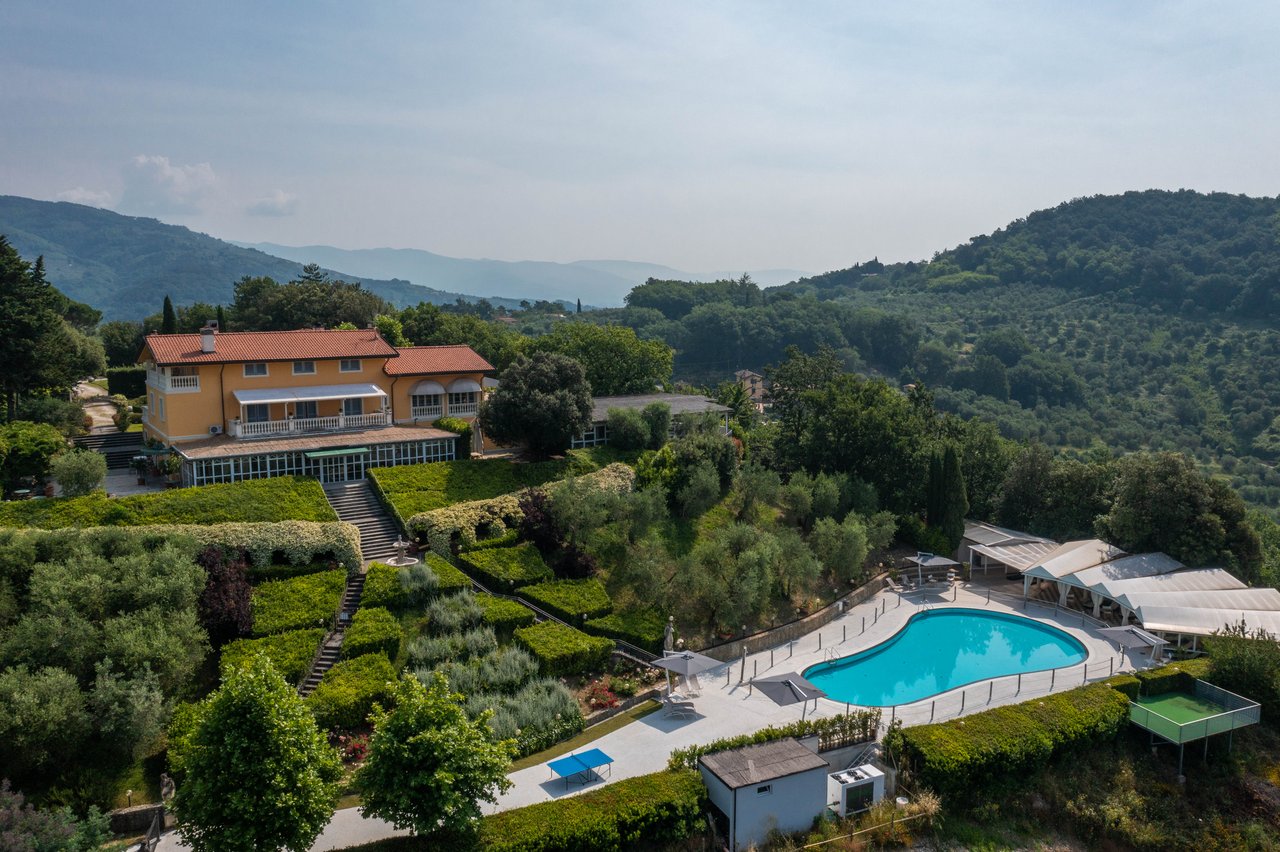 Map of Family Rental Retreat in Tuscany