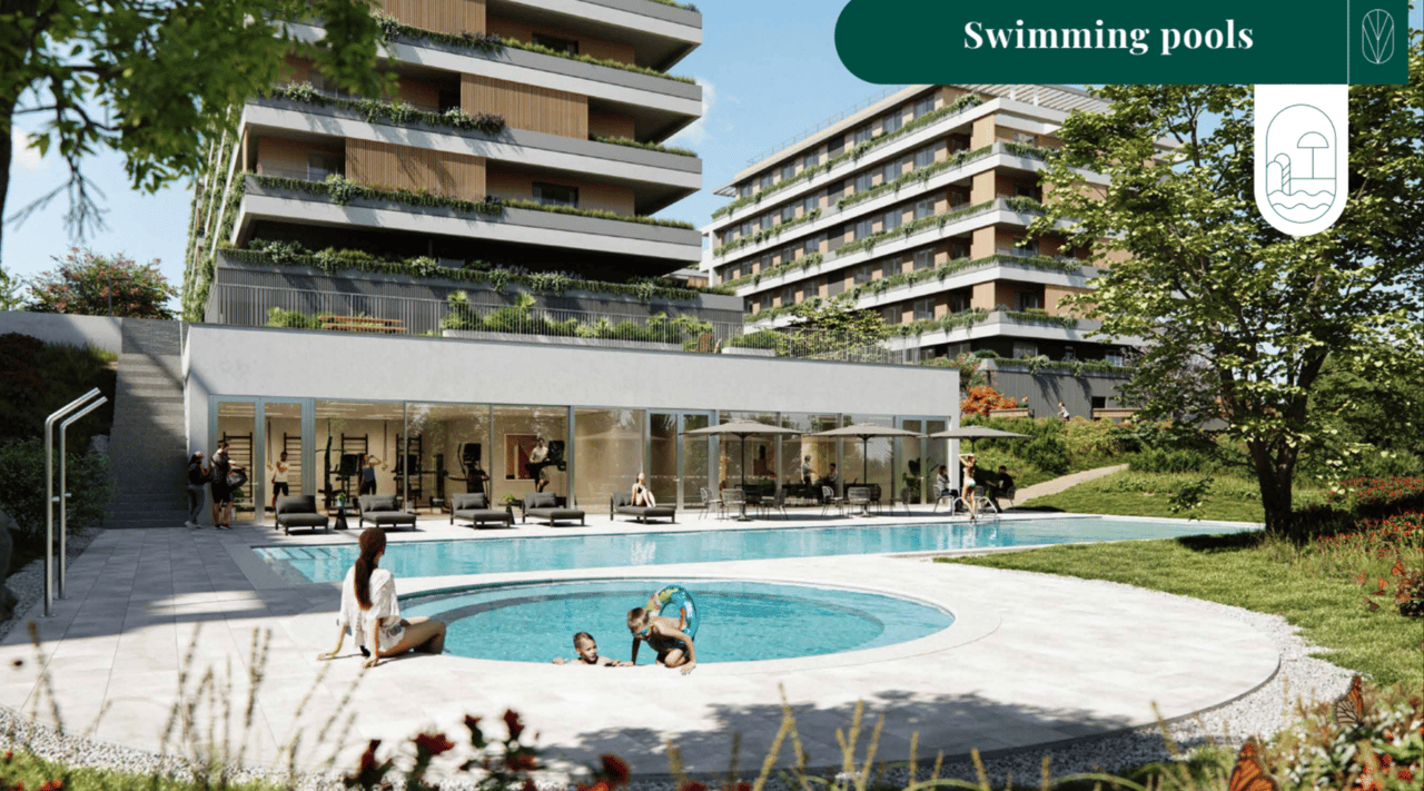 Contemporary 1-Bedroom Apartment with Private Terrace and Parking
