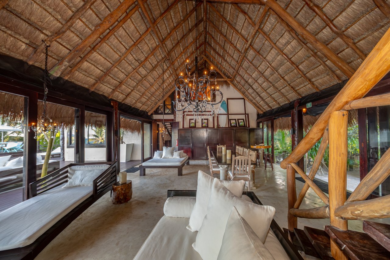 Casa Chic Tulum | Rare Beachfront Estate in Hotel Zone