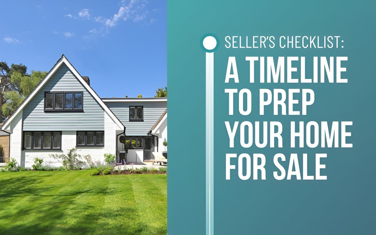 Seller’s Checklist: A Timeline to Prep Your Home for Sale