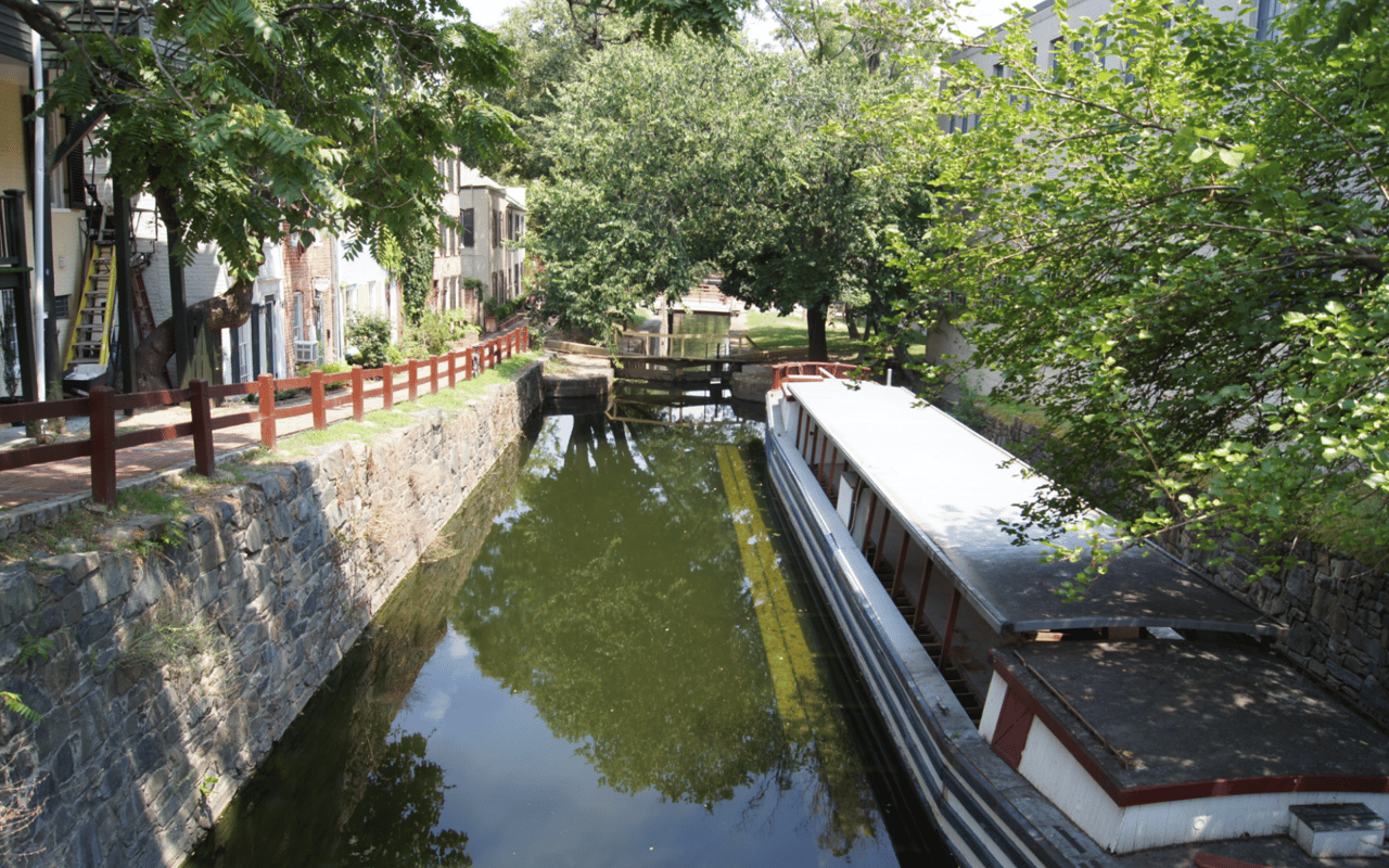 How the C&O Canal Transformed Georgetown, D.C.: Then and Now