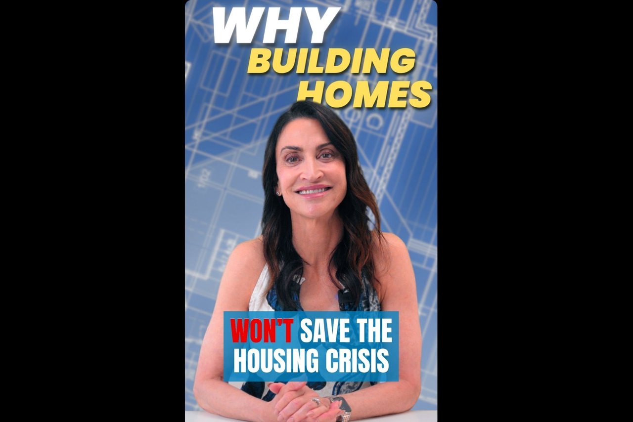 Building Won’t Save the Housing Market!