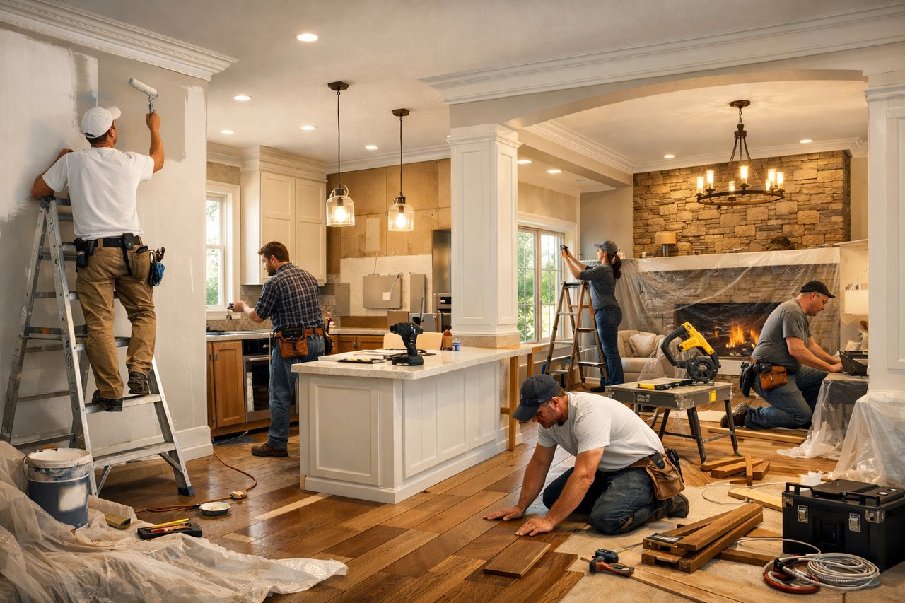 Updated home exterior showing improvements that increase resale value in San Luis Obispo County on the Central Coast