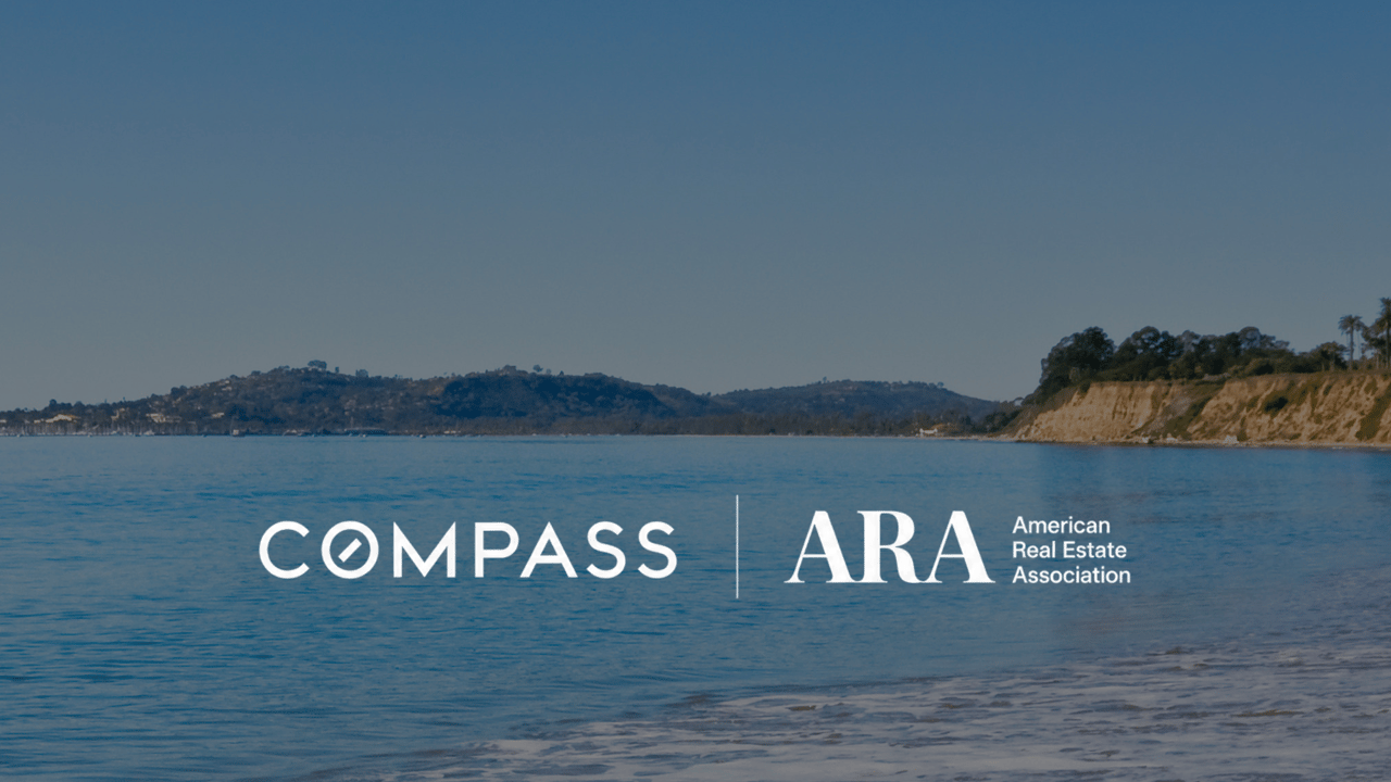 Compass and American Real Estate Association logos side by side