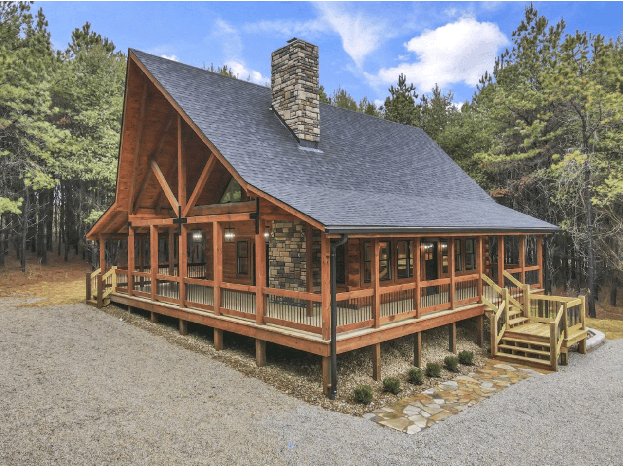 Luxury Log Home Craftsmanship