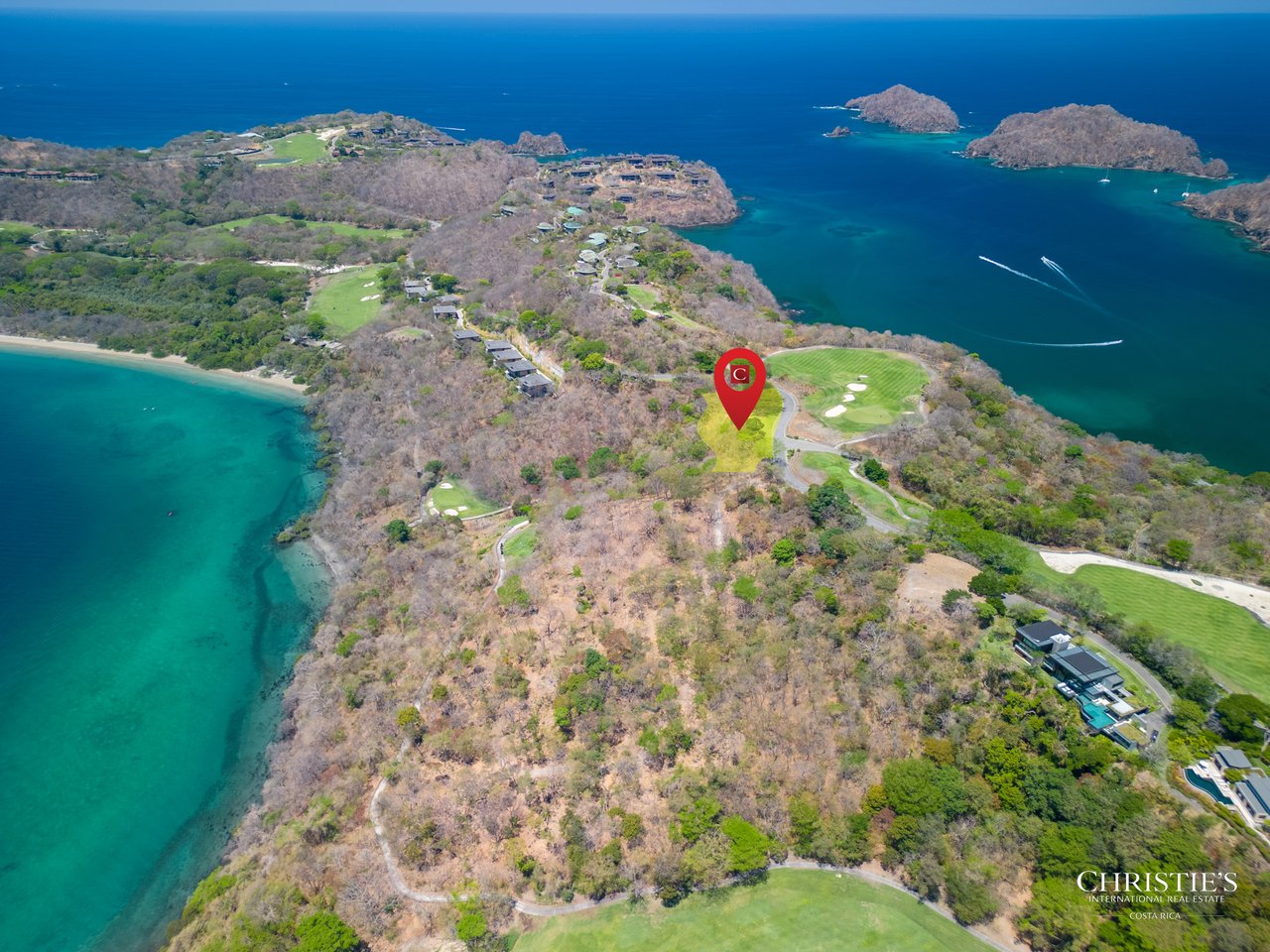 Spectacular Golf-Front Ocean View Estate Homesite with Ultra-Luxury Home Design Estate Lot 348 | Peninsula Papagayo